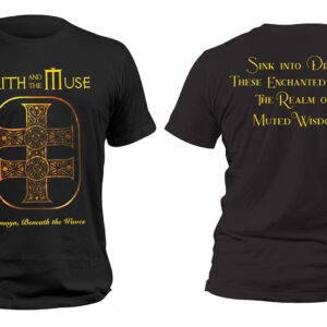 Faith And The Muse – Annwyn, Beneath The Waves – Shield (Men’s T-shirt)