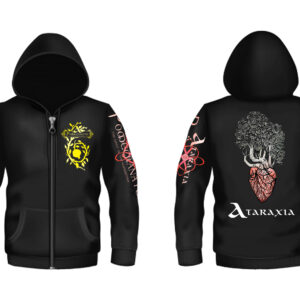 Ataraxia – Pomegranate – The Chant Of The Elementals – Zip Hoodie