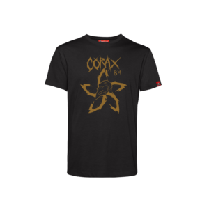 Corax B.M. –  T-shirt with Gold artwork