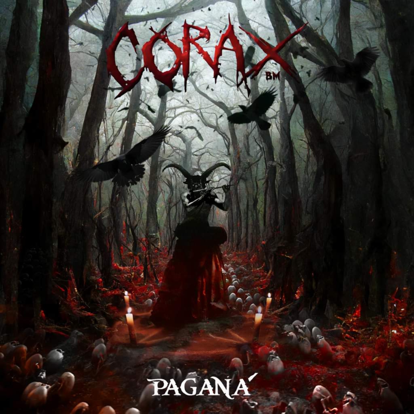 You are currently viewing Corax B.M. – Pagana (CD, LP, Tape, Digital, Merch) Out today!
