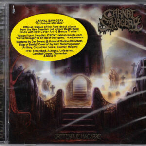 Carnal Savagery – Grotesque Macabre – Jewel Case CD