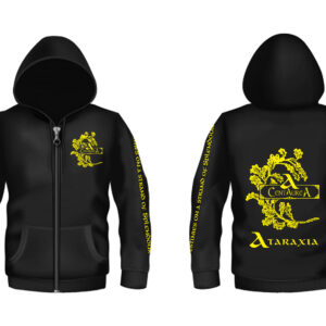 Ataraxia – Centaurea – Zip Hoodie (Gold Printing)