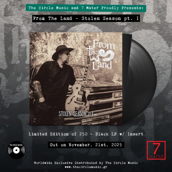 From the Land - Stolen Season Pt. I - Limited Black Vinyl with insert (250 copies)